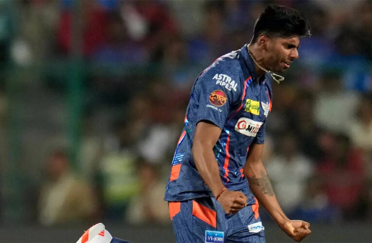 Mayank Yadav breaks his own record for fastest ball of IPL 2024