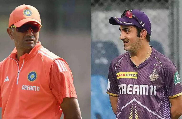 Who’ll replace Dravid? Gambhir emerges front-runner in new coach hunt