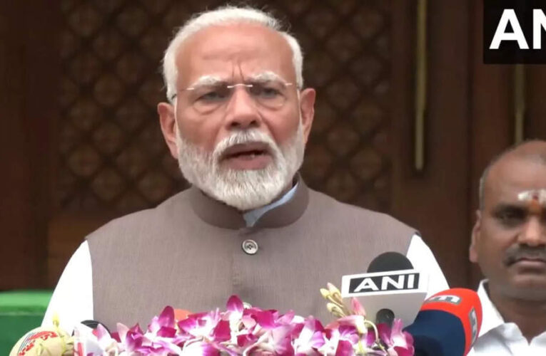 Budget 2024 will lay foundation for dream of Viksit Bharat by 2047: PM Narendra Modi at the start of Parliament’s Budget session