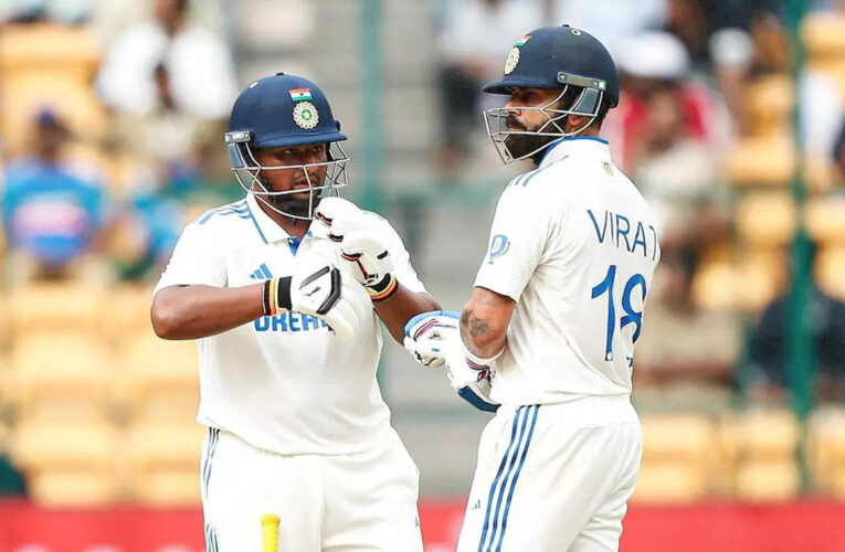 1st Test: Rohit, Virat, Sarfaraz score fifties as India fight back vs NZ